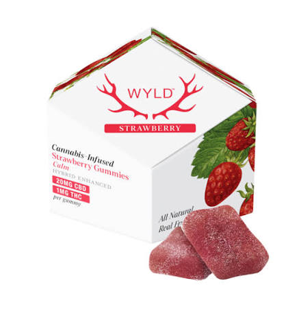 Strawberry 20:1 CBD + Hybrid Enhanced Gummies | 200mg:10mg