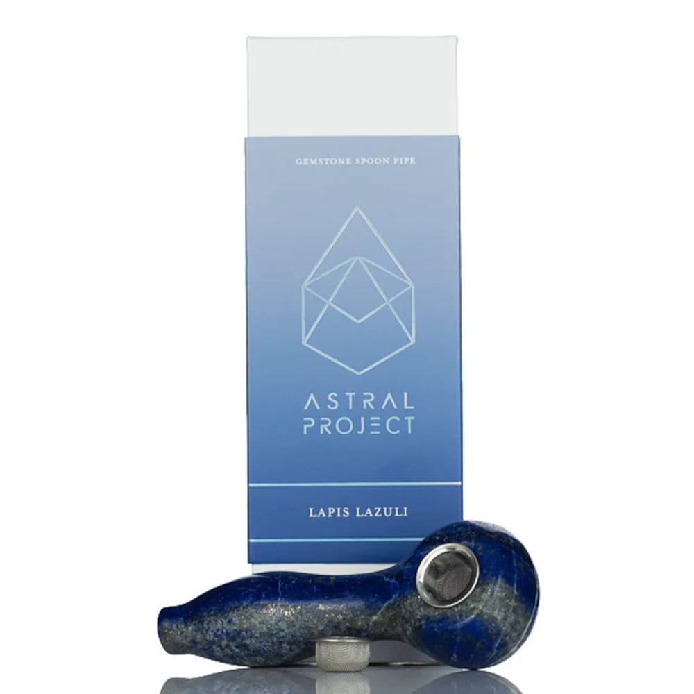 Astral Project | Lapis Lazulli Spoon pipe
