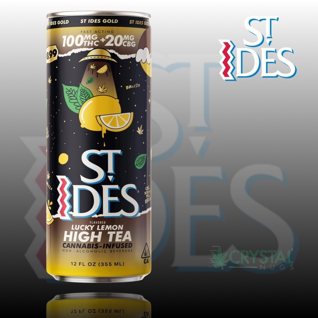 Shop Lucky Lemon [12oz] (100mg THC/20mg CBG) | Crystal Nugs