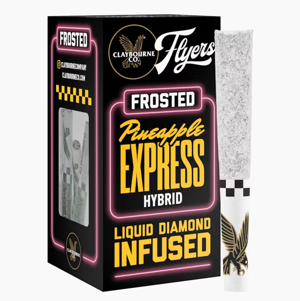 Pineapple Express (2.5g) - Diamond Frosted Flyers Pre-Rolls