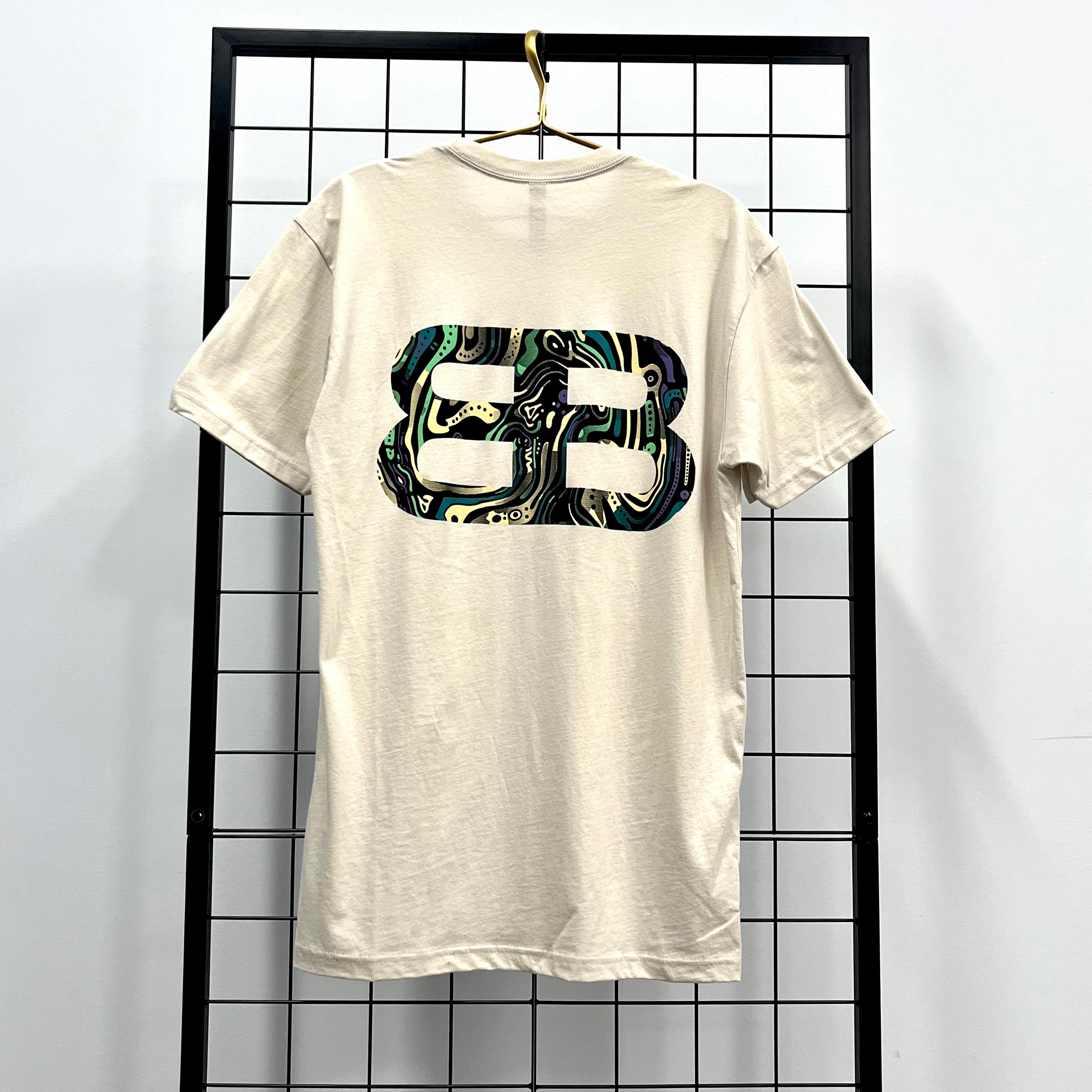 Trippy Double B Tee - Cream [L]