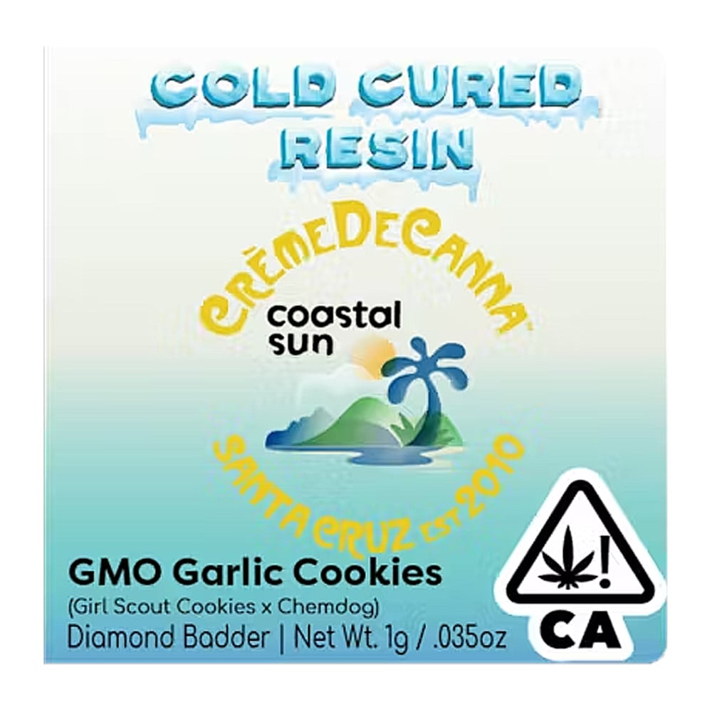GMO Garlic Cookies (Coastal Sun Collab)
