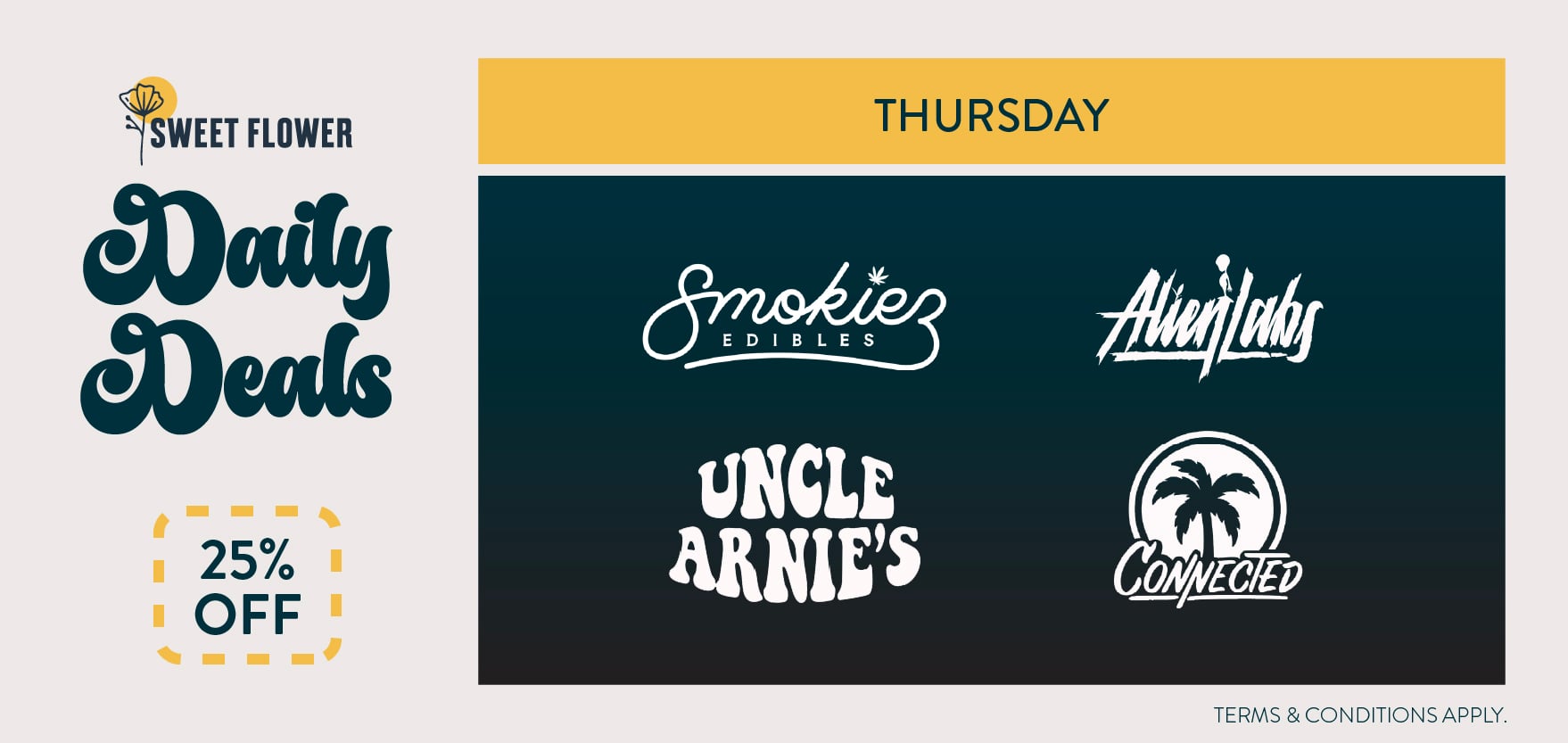 Thursday - Daily Deal special