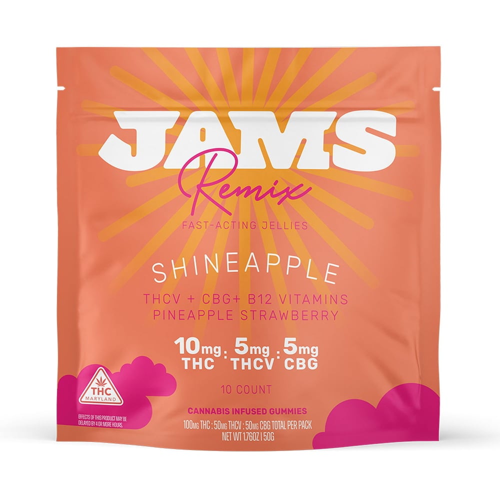 2:1:1 Shineapple [10pk] (100mg THC/50mg CBG/50mg THCV)