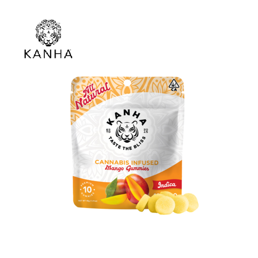 MANGO 100MG 10 PACK GUMMIES