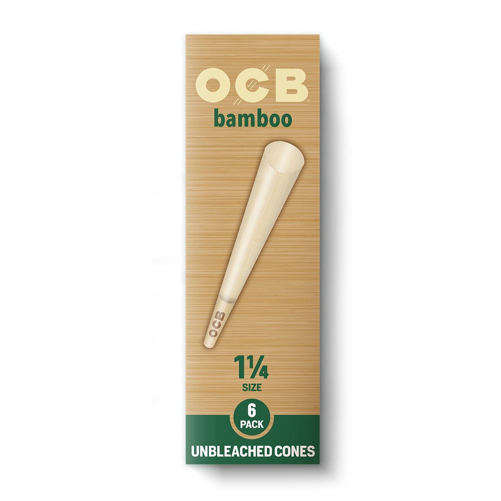 OCB® Bamboo Cones - 1 1/4  [6pk]