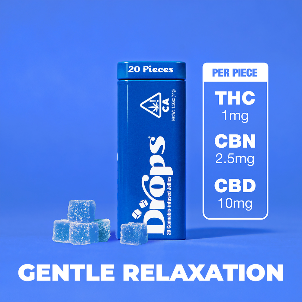 Blueberry - 20pc - Lullaby - Microdose (20mg THC + 50mg CBN + 200mg CBD)