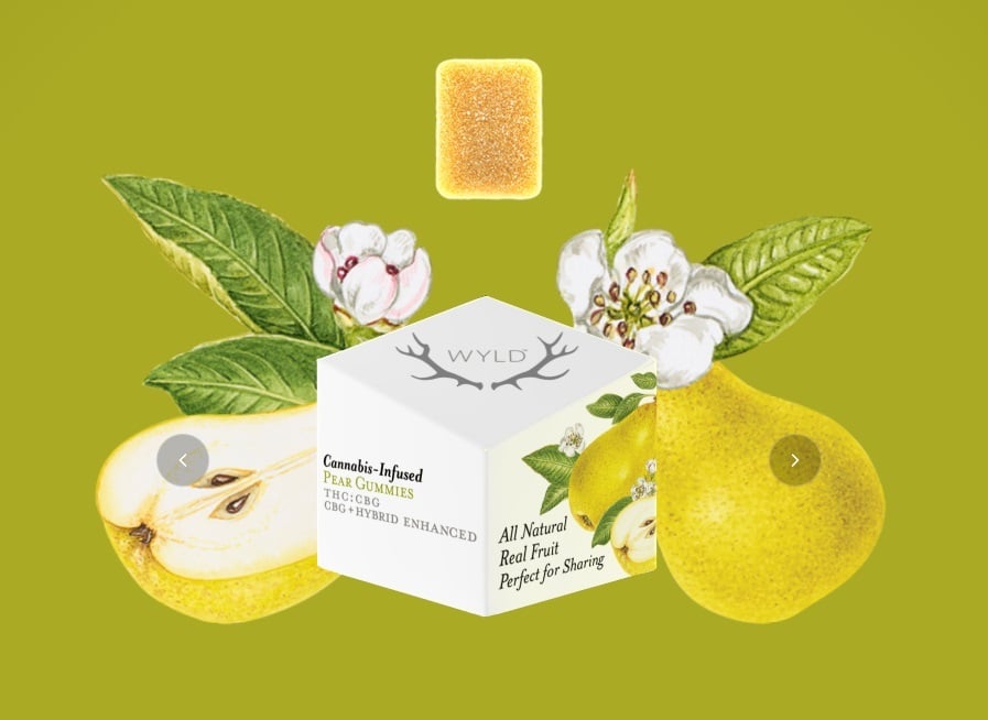 Pear 1:1 CBG + Hybrid Enhanced Gummies | 100mgmg CBG