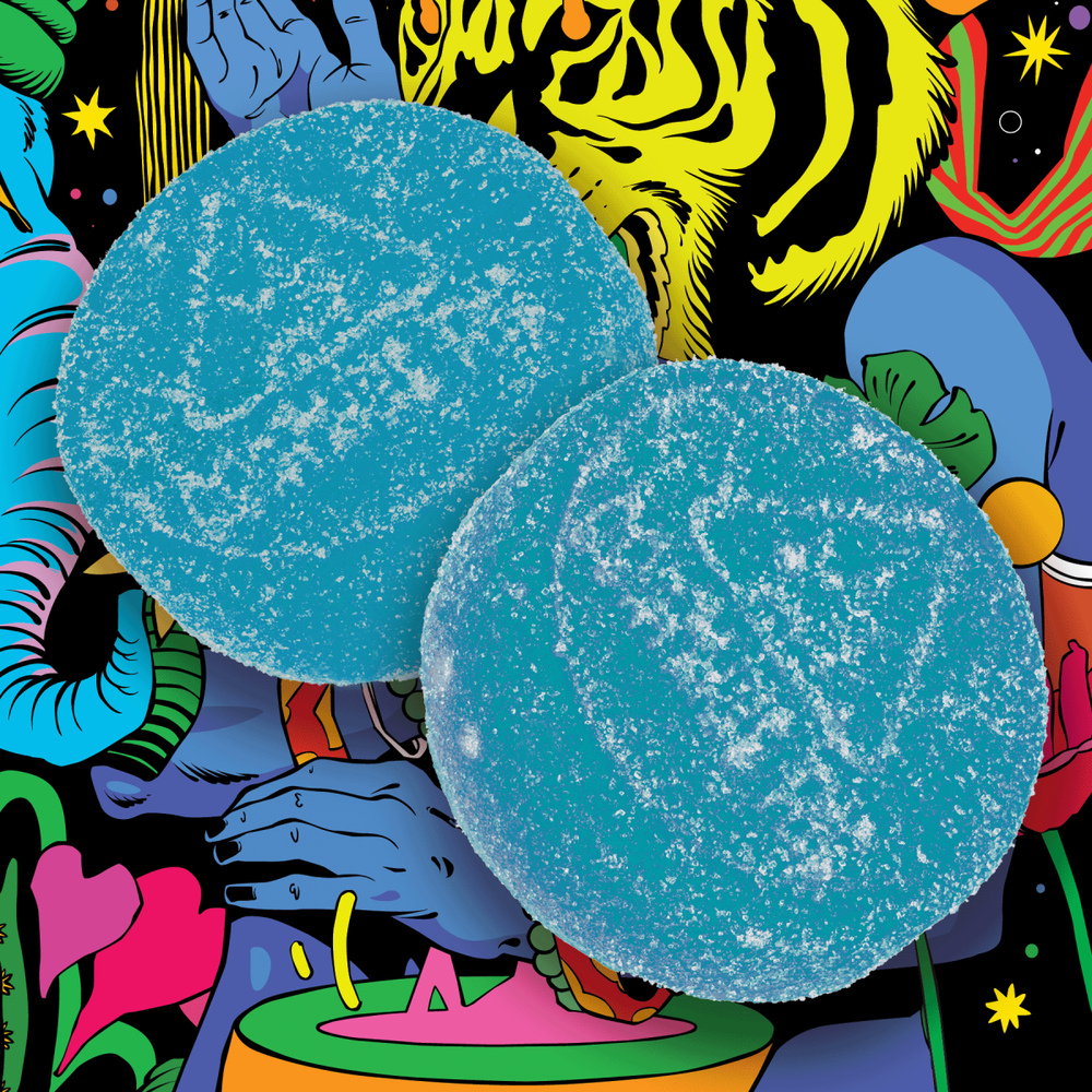 Blazing Blue Raspberry [20pk] (100mg)