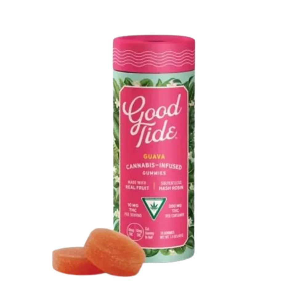 Good Tide Guava Single-Strain Rosin Gummies | Balanced | 100mg