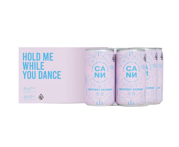 Grapefruit Rosemary 6pk (2mg THC, 4mg CBD per can)