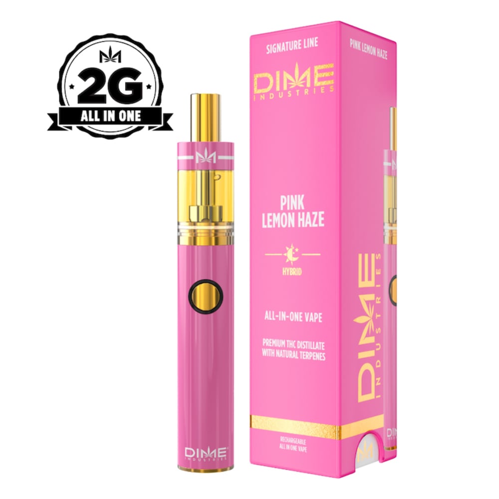 DIME - Pink Lemon Haze Signature Line Disposable (2g) DIME - Pink Lemon Haze Signature Line Disposable (2g)