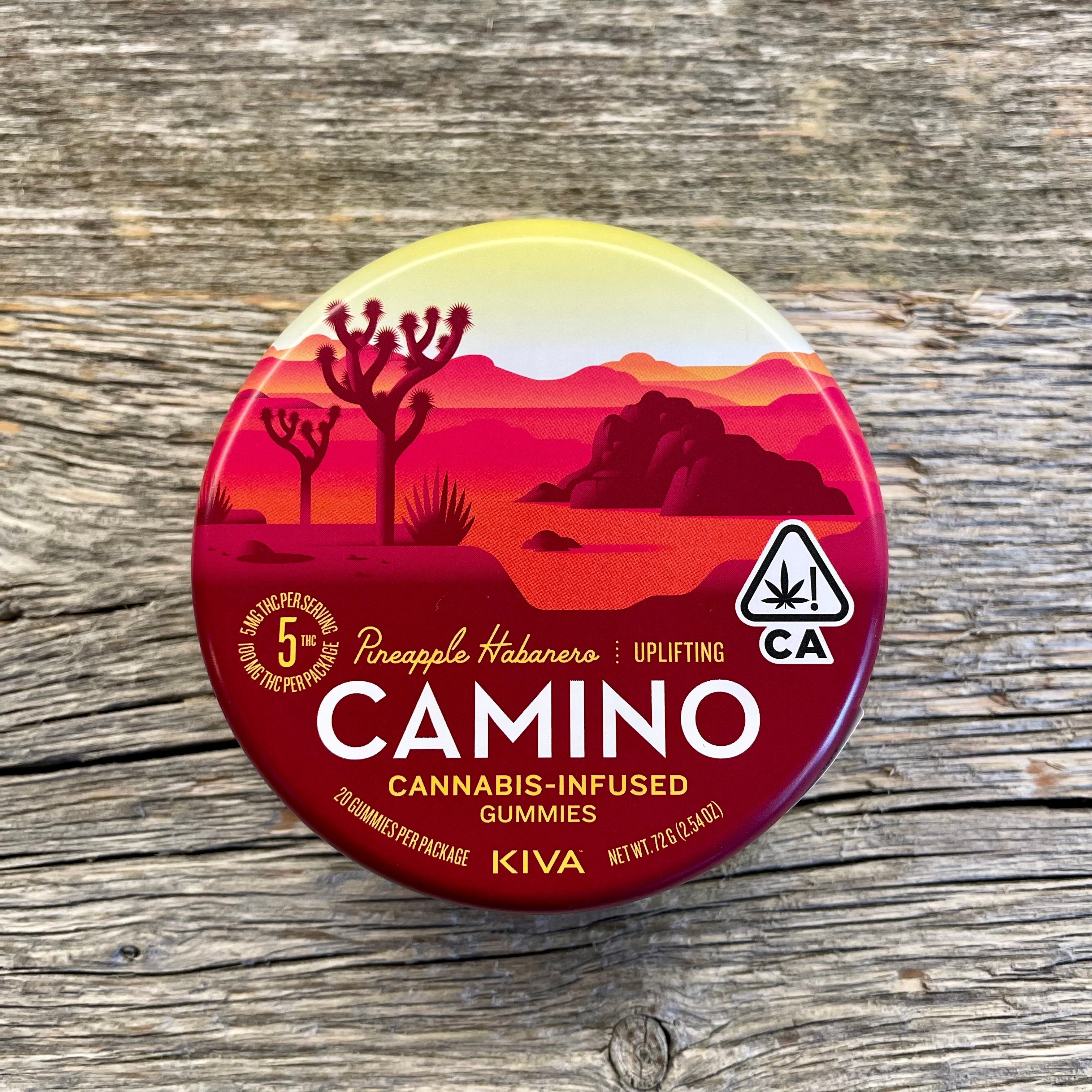 PINEAPPLE HABANERO UPLIFTING GUMMIES 100MG 20PC