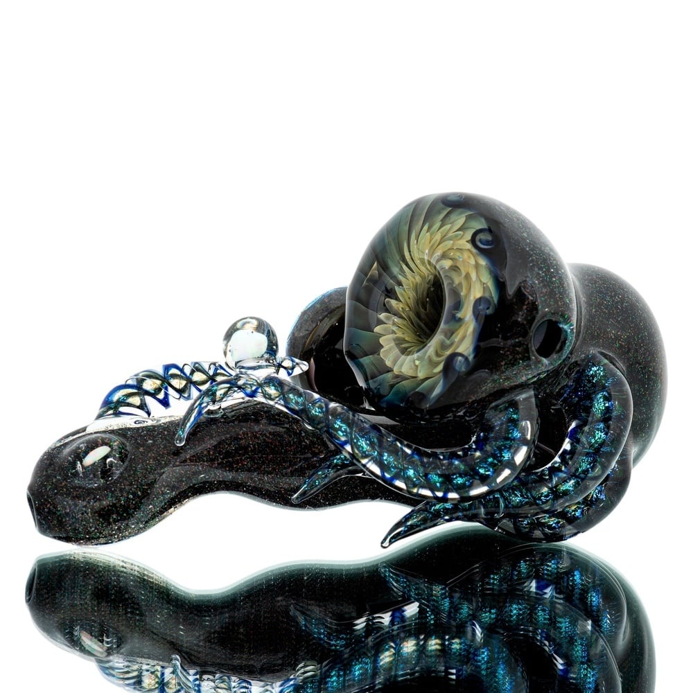 Crushed Opal Sherlock Pipe