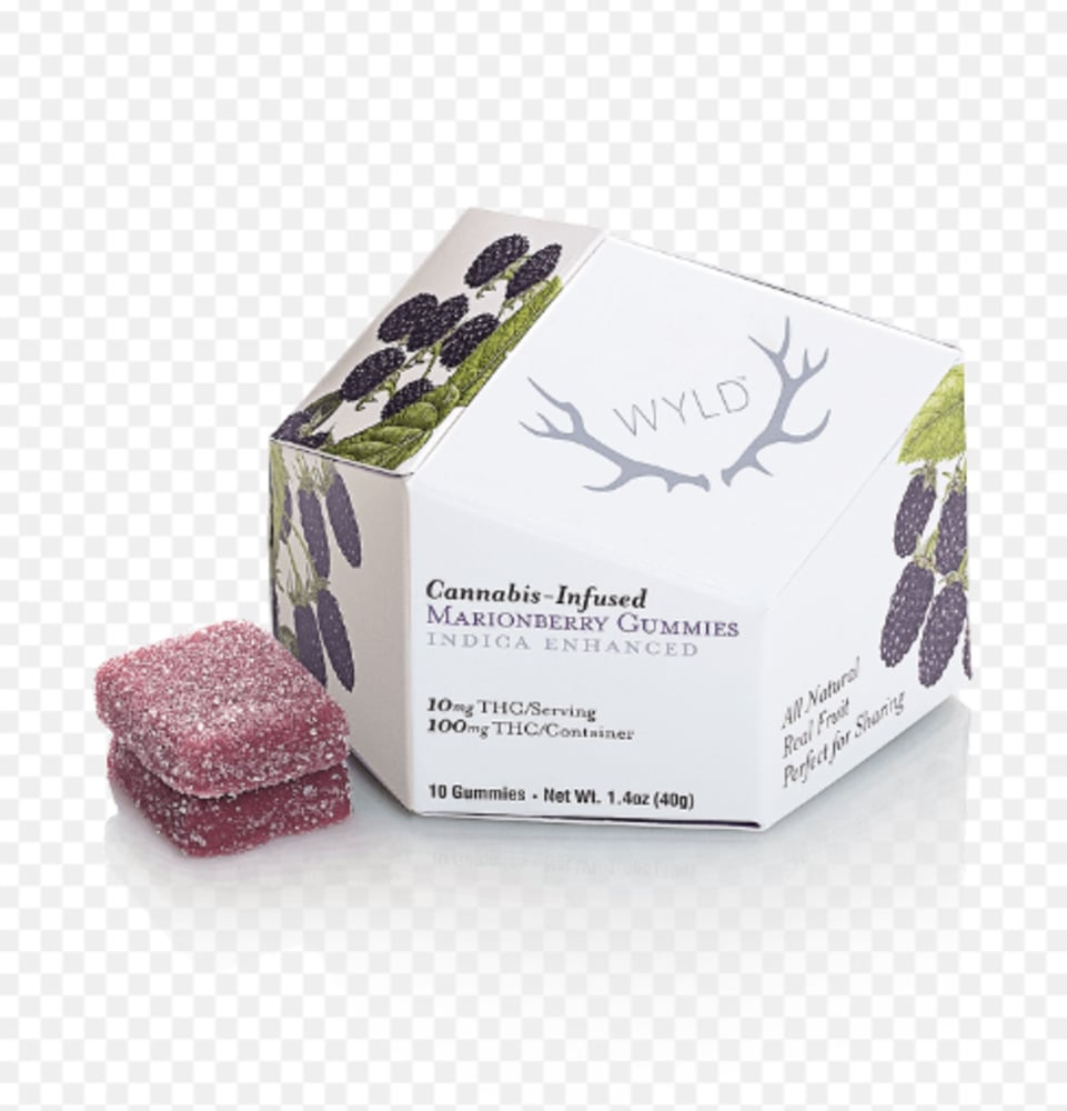Marionberry Indica Enhanced Gummies | 100mg THC