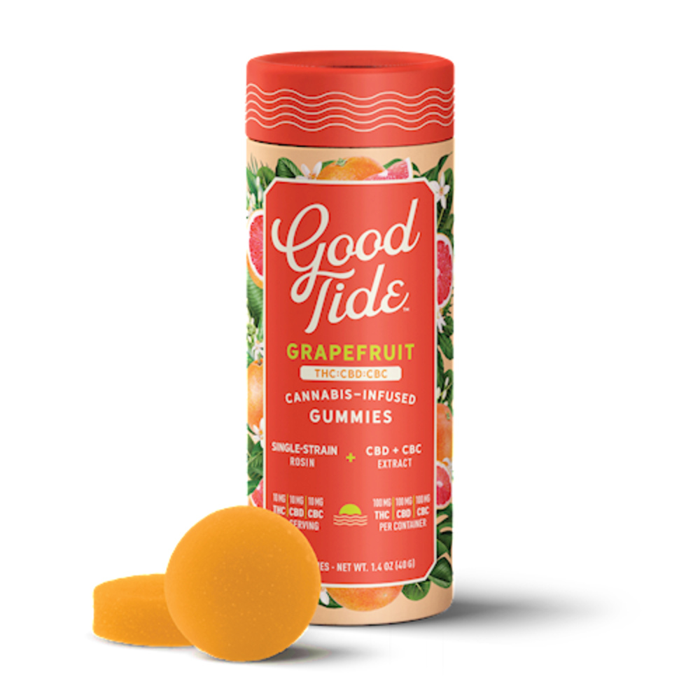 Grapefruit 1:1:1 CBD + CBC Single-Strain Rosin Gummies