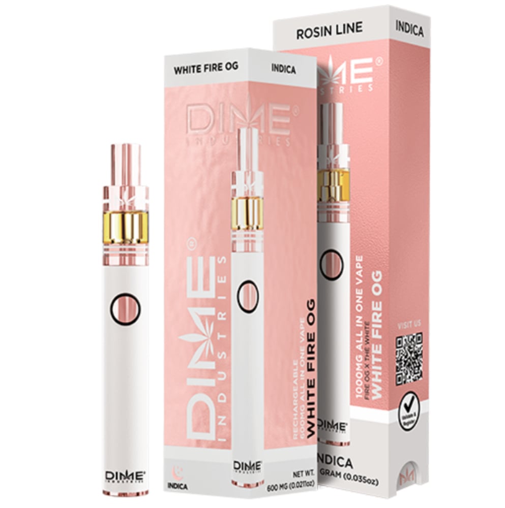 White Fire OG [600mg] All In One Device