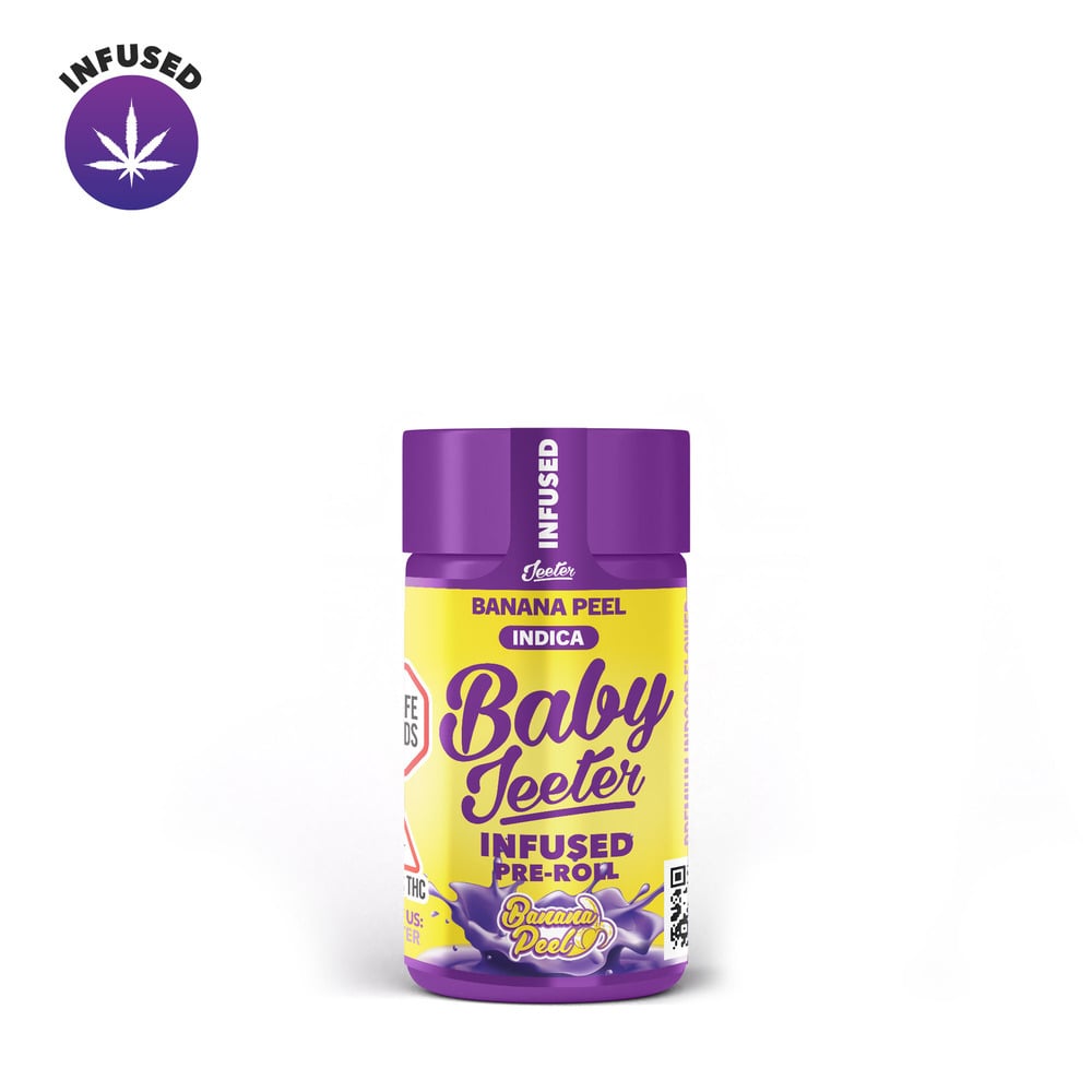 Jeeter - Banana Peel (I) Infused Baby Jeeter 0.5g 5pk (2.5g)