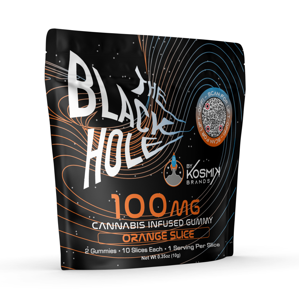 Shop Kosmik - Orange Slice Black Holes (100mg 2pk) | Fine Fettle
