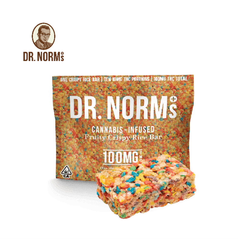 FRUITY CRISPY RICE BAR 100MG