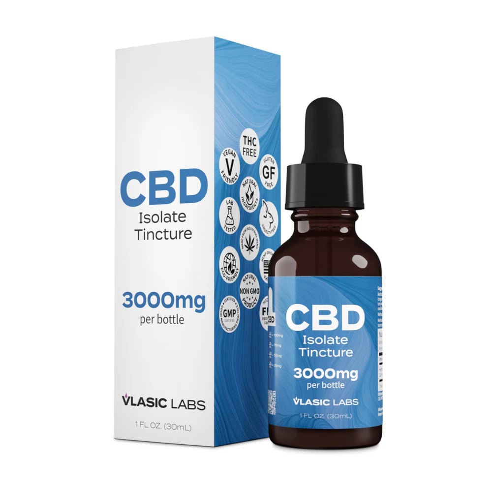 CBD Isolate Tincture (3000mg)