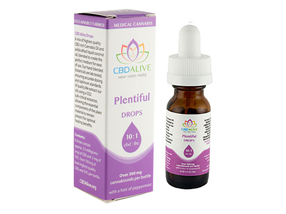 Plentiful 10:1 CBD:THC [15ml] (300mg+)