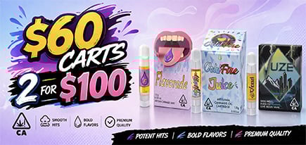 $60 Carts: 2 for $100 special