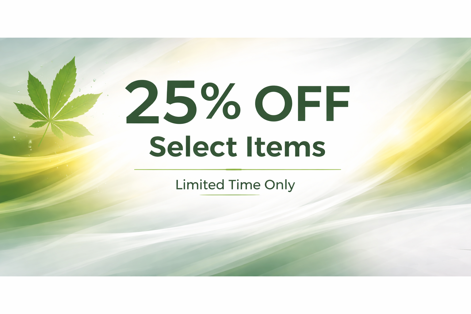 Spring Into March With 25% OFF! special