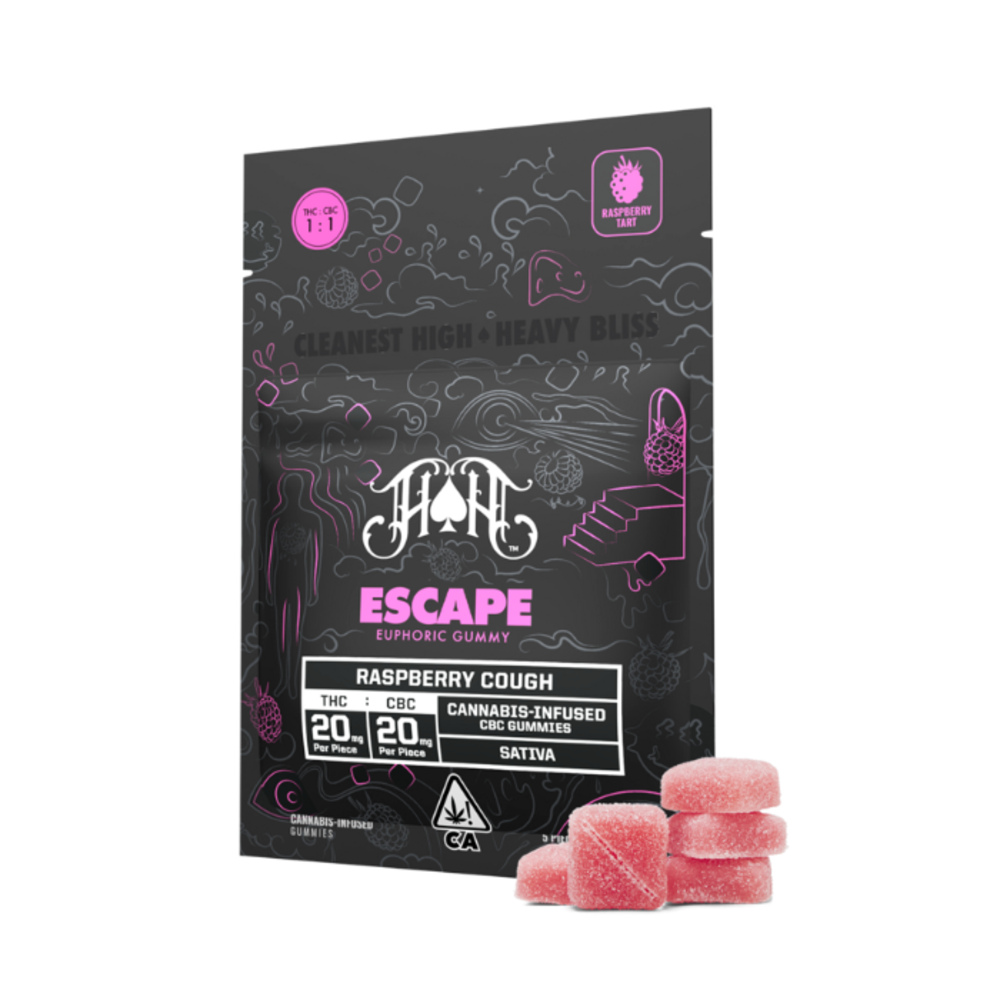 Raspberry Cough | Sativa - Escape RCS CBC Euphoric Gummy