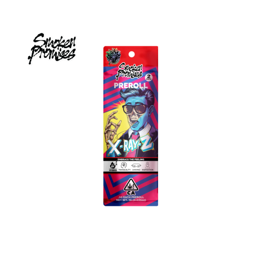 X-RAY-Z 1G 2 PACK PREROLLS