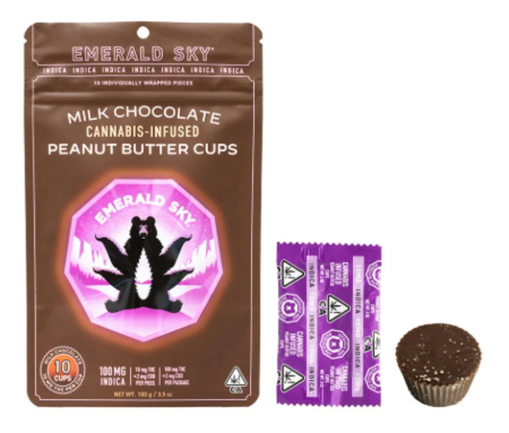 Peanut Butter Cups Milk Chocolate | 10pk/10mg - 100mg | Indica