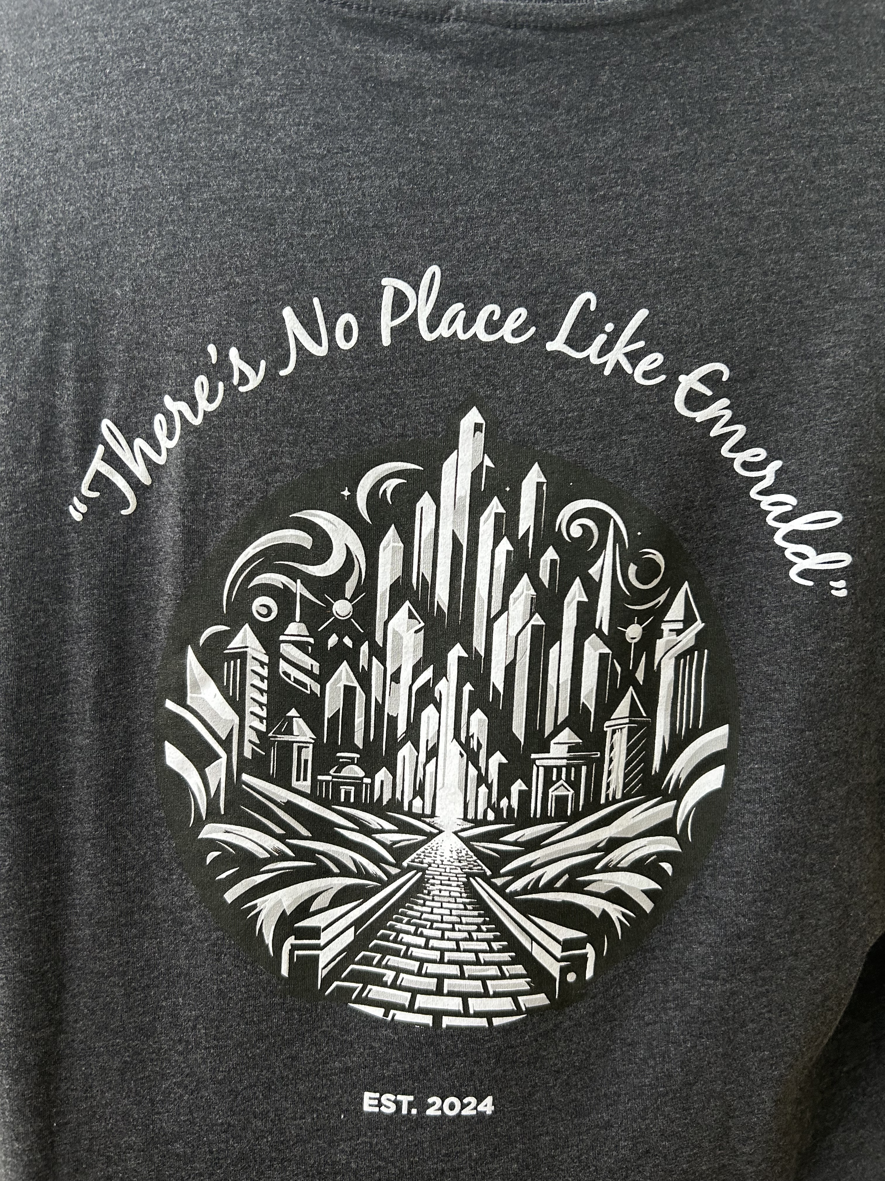 No Place Logo Tee Gray L