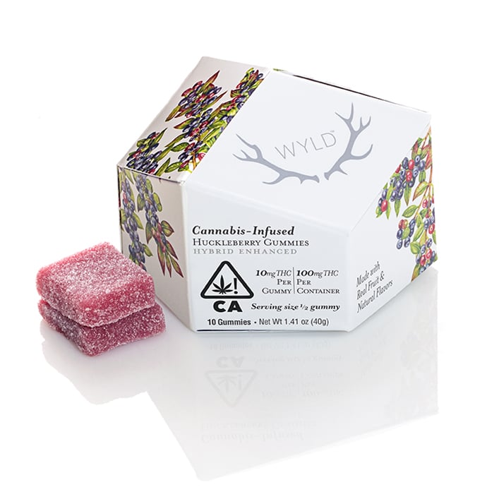 Huckleberry Hybrid Enhanced Gummies (100mg)