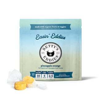 Take It Easy Eddies Pineapple Orange [10pk] (100mg THC/50mg CBG/25mg CBDV)