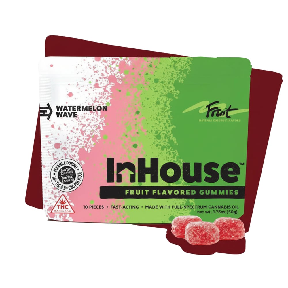 2:1 Watermelon [10pk] (100mg THC/50mg CBG)