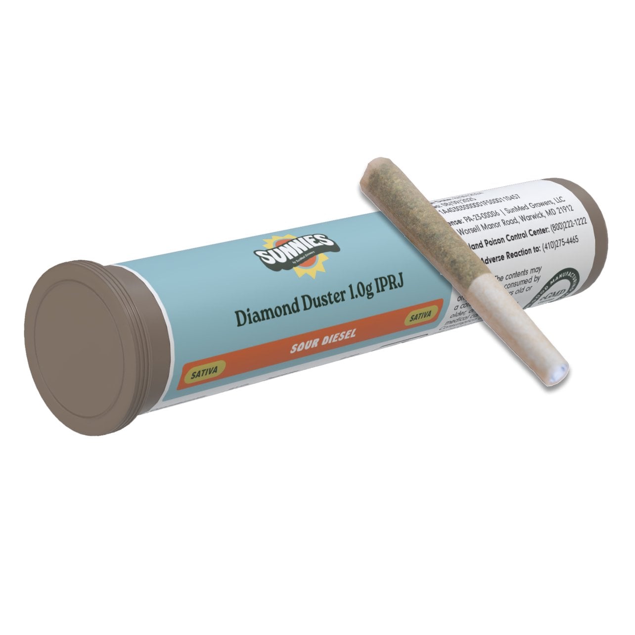 Golden Pineapple Diamond Duster Pre-Roll 1.0g