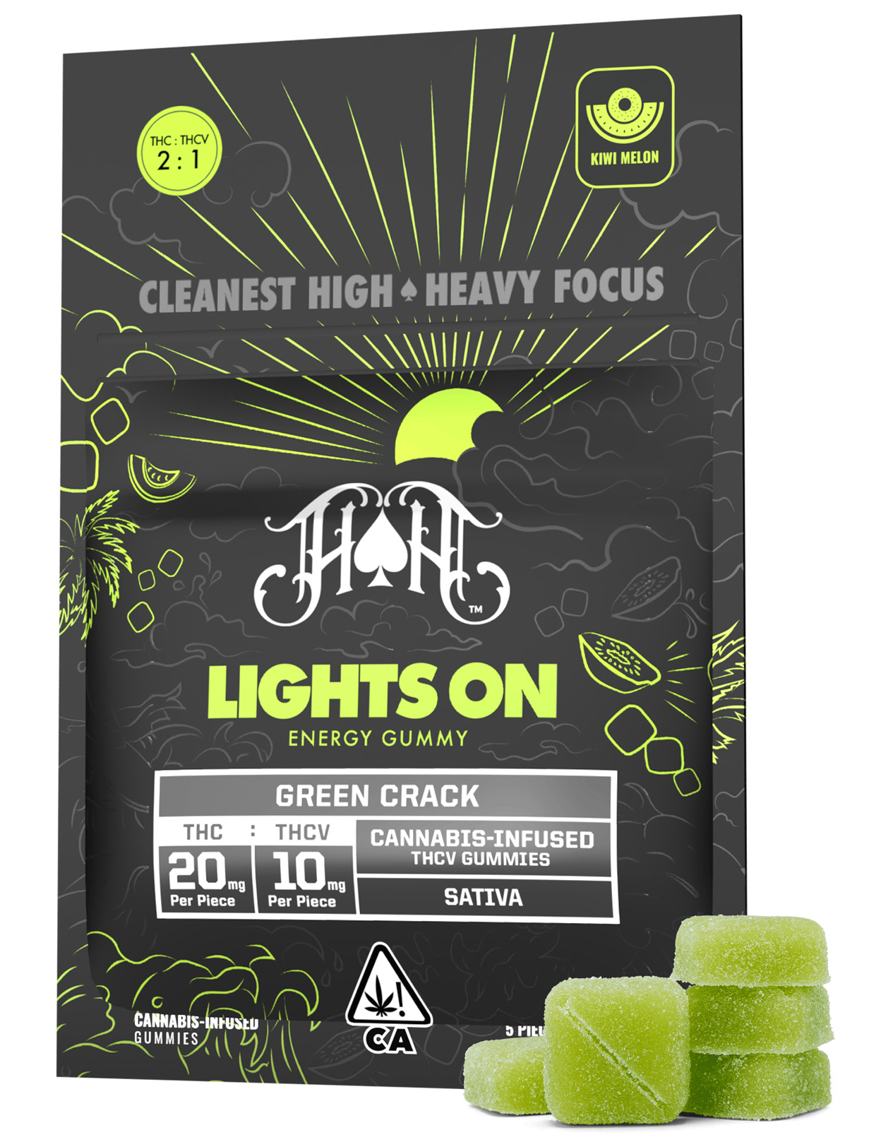 Green Crack Lights On Energy