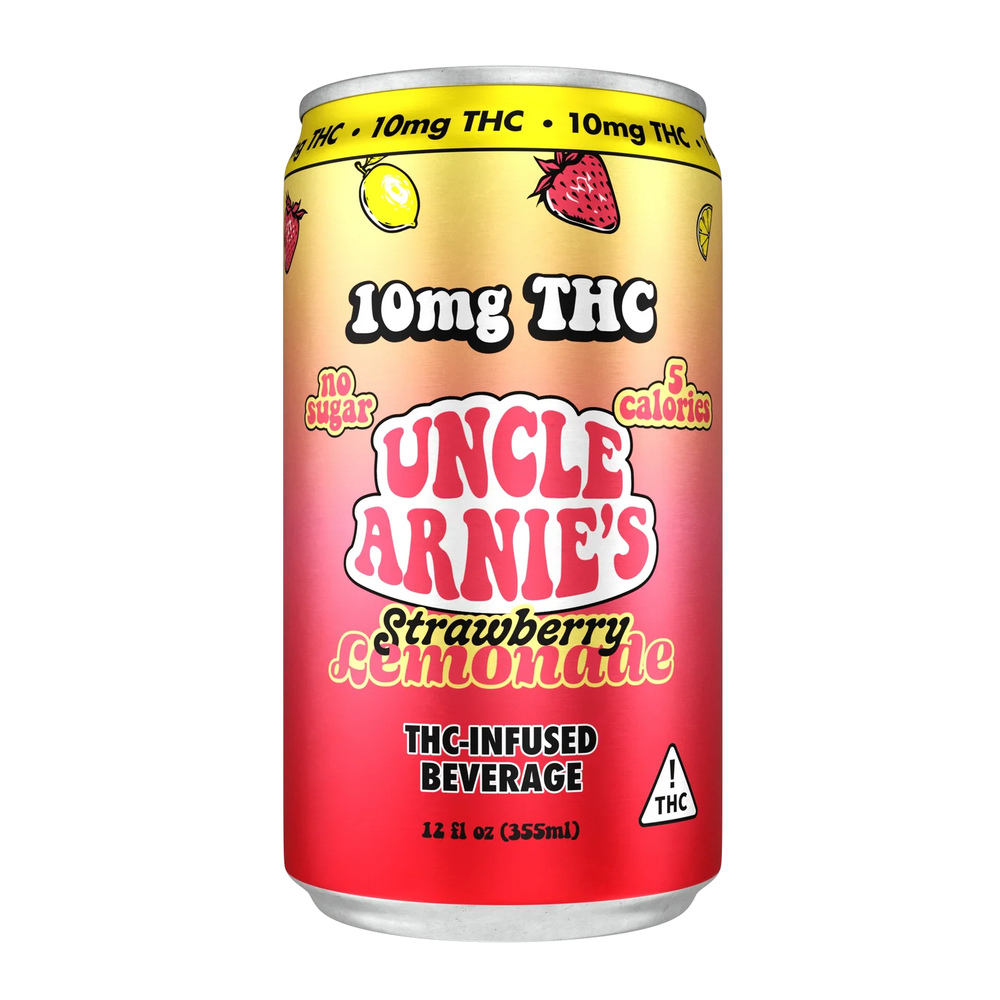 Uncle Arnie's - Hemp Derived - Strawberry Lemonade 10mg THC