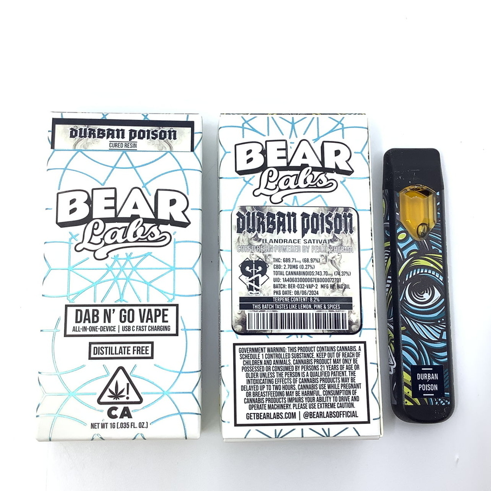 Shop Durban Poison 1g All-In-One Vape | Tradecraft Farms Port Hueneme  Dispensary Port Hueneme, CA