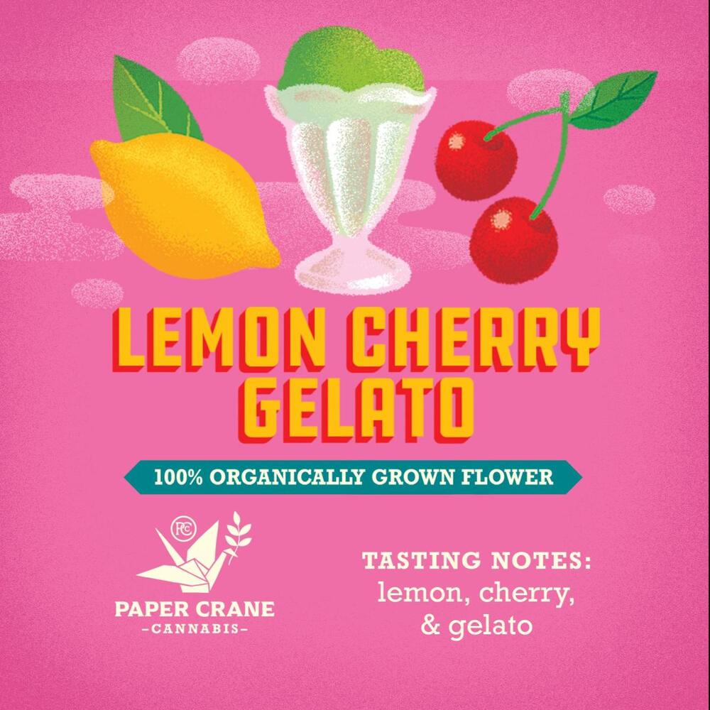 Paper Crane - Lemon Cherry Gelato Pre-Roll