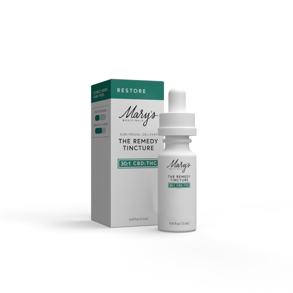 The Remedy – Restore [13.5ml] (500mg CBD/16mg THC)