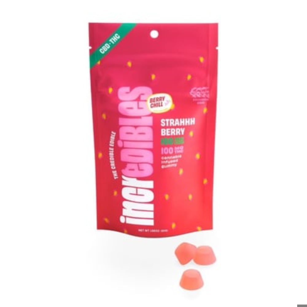 Strahhh Berry Gummies 1:1|100mg 20pk|