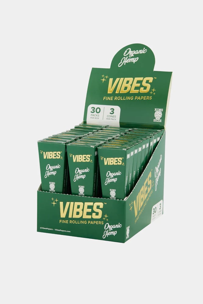 Organic Hemp King Size Cones [3pk]
