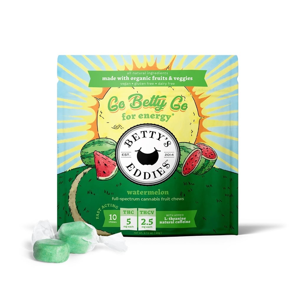 Go Betty Go - Watermelon [10pk] (50mg THC/25mg THCV)