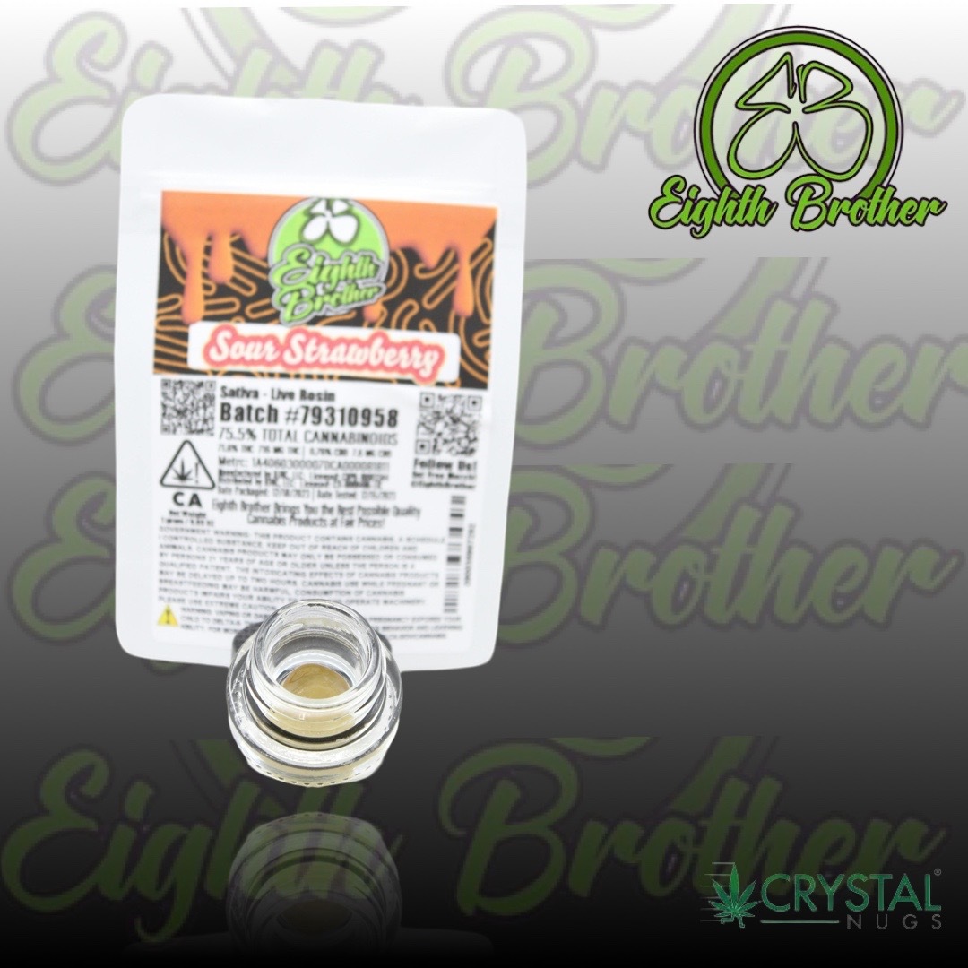 Shop Sour Strawberry | Crystal Nugs Dispensary Sacramento, CA