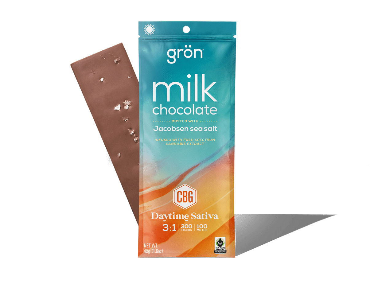 Milk Chocolate Full Bar - 3:1 Daytime Sativa (100mg THC)