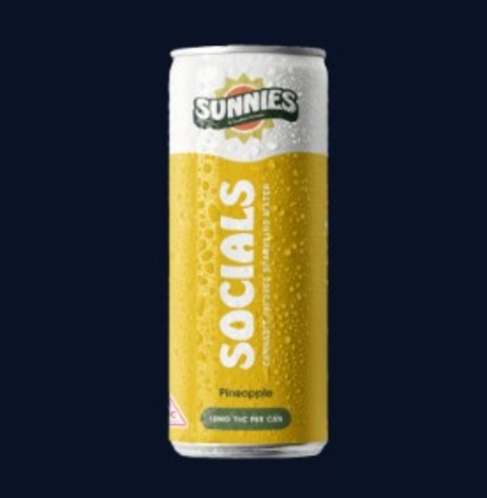 Socials - Mango Sparkling Water - 10mg