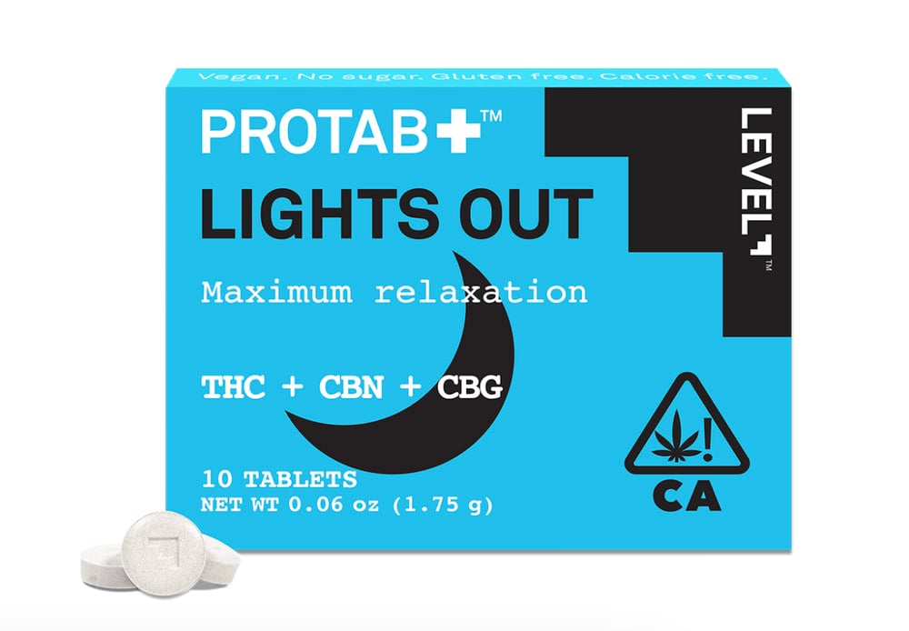 PROTAB+ Lights Out [5pk] (100mg THC/60mg CBN/20mg CBG)