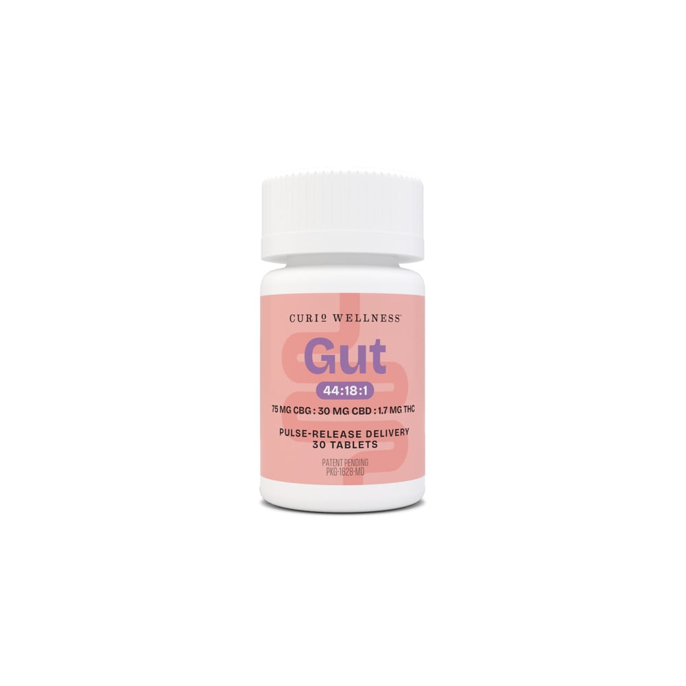 Gut | 44:18:1 | Pulse Release Tablets [30pk] (2250mg CBG/900mg CBD/51mg THC)