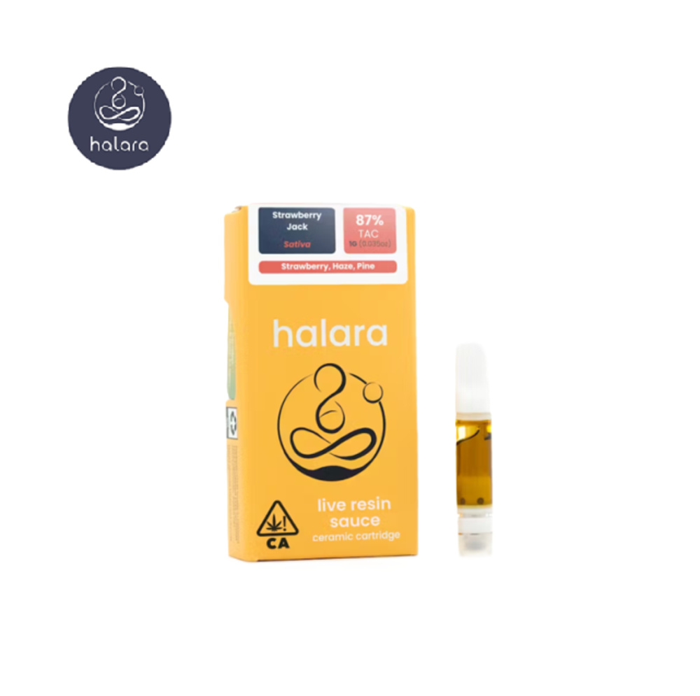 Strawberry Jack 1g Live Resin Sauce Cartridge
